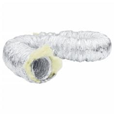 Vidaxl Prezračevalni kanal izoliran aluminij 6 m Ø10 cm