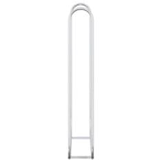 Vidaxl Stojalo za drva 100x25x150 cm Pocinkano jeklo