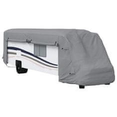 Vidaxl Prevleke za avtodom siva 870x235x275 cm netkana tkanina