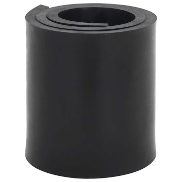 Vidaxl Gumijasti rob za snežni plug črn 100x15x1 cm