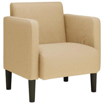 Vidaxl Sedežna garnitura z nasloni za roke sivo-zelena 54 cm