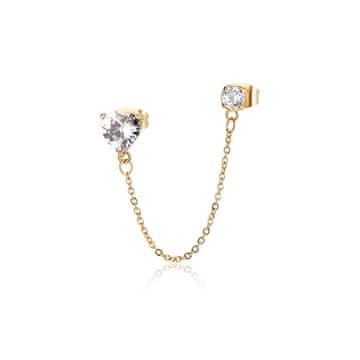 S'Agapõ Luksuzni ženski enojni uhan Dazzly SDZ140