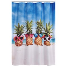 Vidaxl Zavesa za tuš Funanas 180x200 cm