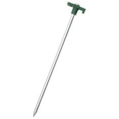Vidaxl Klini za šotor 12 kosov 25 cm 7 mm pocinkano jeklo in PP