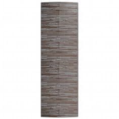 Vidaxl Zunanja preproga ARAKIL Rjava 80x250 cm PP