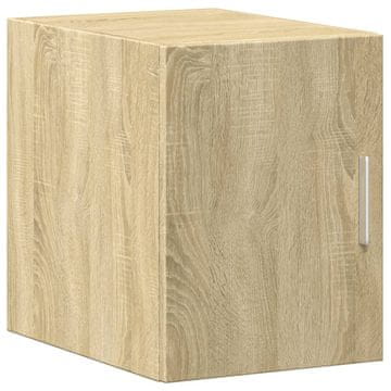 Vidaxl Stenska omarica sonoma hrast 30x42,5x40 cm inženirski les