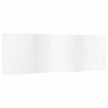 Vidaxl Paravan bel širina 600 cm višina 165 cm bambus