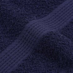 Vidaxl Kopalne brisače 2 kos modra 100x150 cm 360 g/m² 100% bombaž