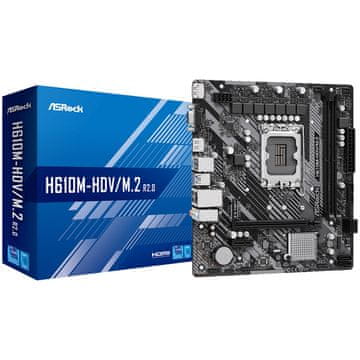 ASRock H610M-HDV/M.2 R2.0 LGA1700 DDR4 mATX osnovna plošča