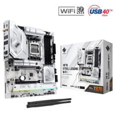 ASRock X870 Steel Legend WiFi AM5 DDR5 RGB gaming ATX osnovna plošča