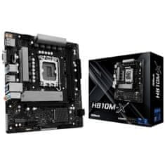 ASRock H810M-X LGA1851 2xDDR5 mATX osnovna plošča