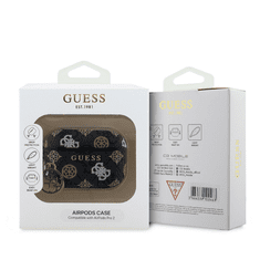 Guess GUAP2P4RPEK ovitek za slušalke za AirPods Pro 2 - črn