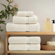 Vidaxl Premium brisače SOLUND 10 kosov krem 70x140 cm 600 gsm