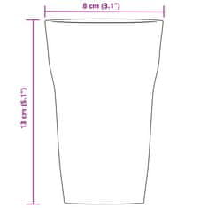 Vidaxl Kozarci za pivo 6 kosov 415 ml