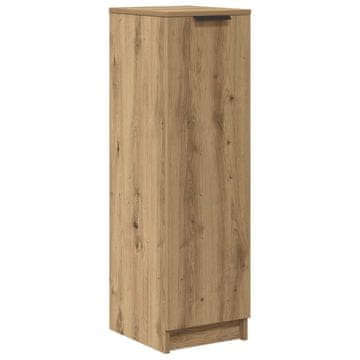 Vidaxl Omarica za čevlje artisan hrast 29,5x35x100,5 cm inženirski les