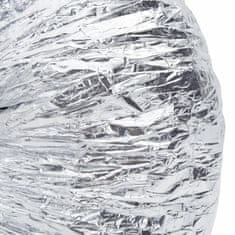 Vidaxl Prezračevalni kanal izoliran aluminij 6 m Ø10 cm