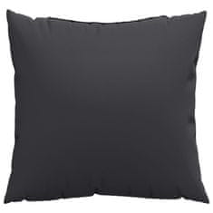 Vidaxl Blazine za kavč 4 kosi črne 50x50 cm blago