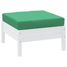 Vidaxl Blazina za paleto zelena 60x60x9,5 cm oxford tkanina