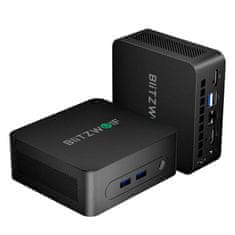 Blitzwolf Mini PC BlitzWolf Windows 11 Intel Dual Display BW-MPC2 (črn)
