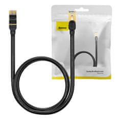 BASEUS Ethernet RJ45, 10Gbps, 1m omrežni kabel (črn)