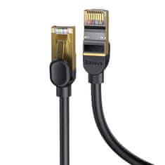BASEUS Ethernet RJ45, 10Gbps, 1m omrežni kabel (črn)