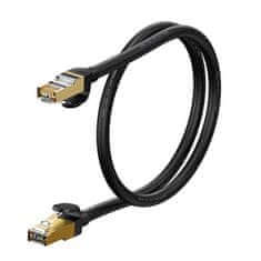 BASEUS Ethernet RJ45, 10Gbps, 1m omrežni kabel (črn)