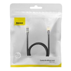 BASEUS Ethernet RJ45, 10Gbps, 1,5 m omrežni kabel (črn)