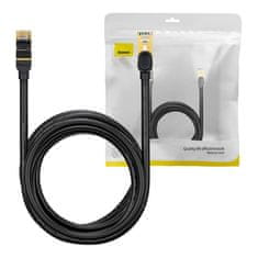 BASEUS Mrežni kabel Baseus Ethernet RJ45, 10 Gb, 5 m (črn)