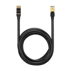 BASEUS Mrežni kabel Baseus Ethernet RJ45, 10 Gb, 5 m (črn)