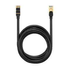 BASEUS Ethernet RJ45, 10 Gb/s, 20 m omrežni kabel (črn)