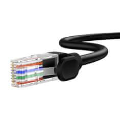 BASEUS Ethernet CAT5, 0,5 m omrežni kabel (črn)