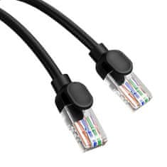 BASEUS Ethernet CAT5, 1m omrežni kabel (črn)