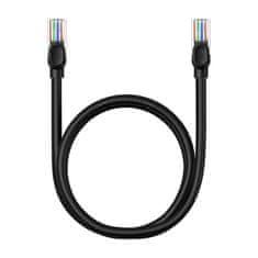 BASEUS Ethernet CAT5, 1m omrežni kabel (črn)