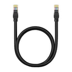 BASEUS Ethernet CAT5, 1m omrežni kabel (črn)