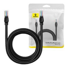 BASEUS Ethernet CAT5, 5m omrežni kabel (črn)