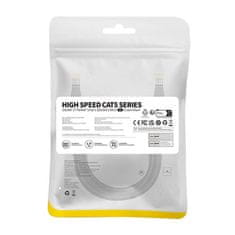 BASEUS Ethernet CAT5, 2m omrežni kabel (črn)