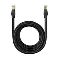 BASEUS Ethernet CAT5, 8 m omrežni kabel (črn)