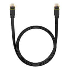 BASEUS Cat 7 UTP Ethernet RJ45 Cable Flat 2 m črna
