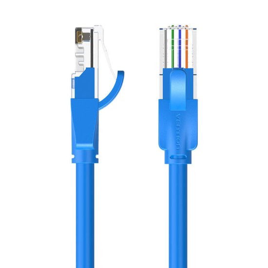 Vention Omrežni kabel UTP CAT6 IBELD RJ45 Ethernet 1000Mbps 0,5 m modra