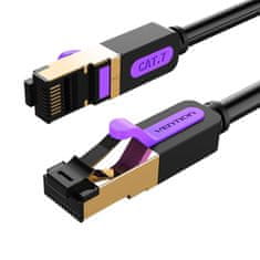 Vention Omrežni kabel CAT7 SFTP Vention ICDBI RJ45 Ethernet 10 Gbps 3 m črn