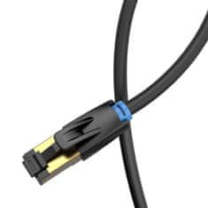 Vention Omrežni kabel CAT8 SFTP IKABF RJ45 Ethernet 40Gbps 1m Black