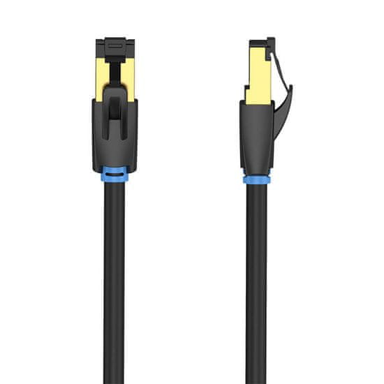 Vention Omrežni kabel CAT8 SFTP IKABK RJ45 Ethernet 40Gbps 8m črn