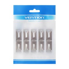 Vention Modularni RJ45 CAT.5E FTP priključek IDAR0-10 Transparent 10 kosov