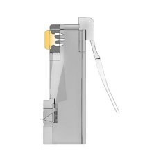 Vention Modularni RJ45 CAT.5E FTP priključek IDAR0-10 Transparent 10 kosov