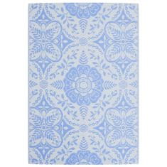 Vidaxl Zunanja preproga ARAKIL baby modra 140x200 cm PP