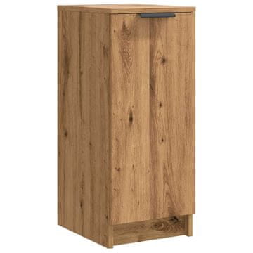 Vidaxl Omarica za čevlje artisan hrast 29,5x35x70 cm inženirski les