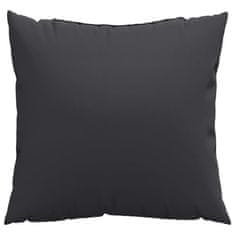 Vidaxl Blazine za kavč 4 kosi črne 60x60 cm blago
