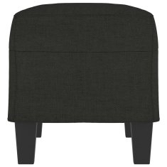 Vidaxl Klop črna 70x35x41 cm blago