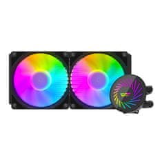 MojPlanet Tekočinsko hlajenje CPU DCS240 (črno)