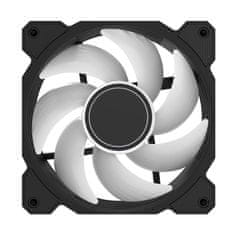 MojPlanet Ventilator za hlajenje DR08 (črn)